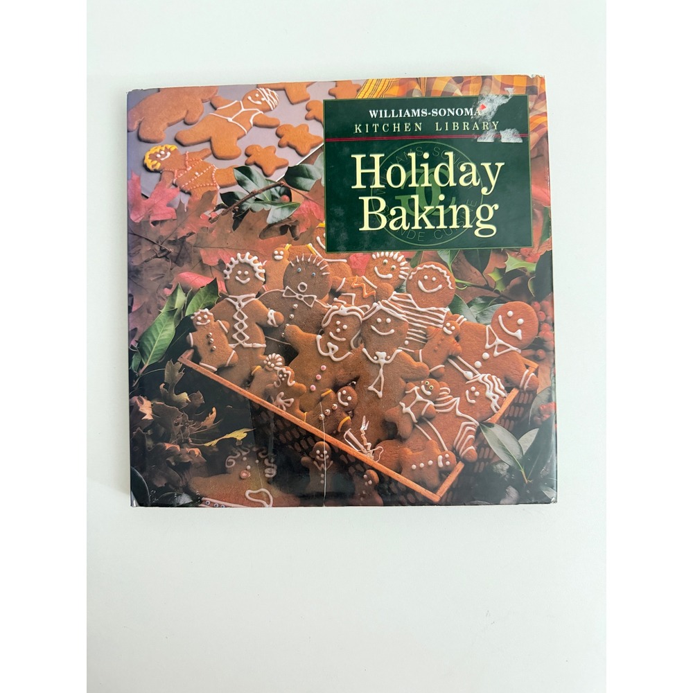 Williams-Sonoma Kitchen Library Holiday Baking Cookbook Hardcover 0783503083